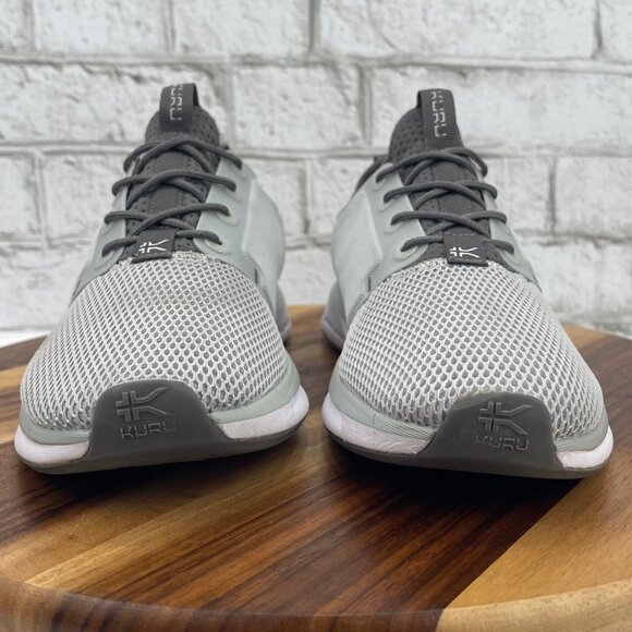 Kuru Atom Cloud Womens Sz. 9 M Gray White Pain Relief Walking Comfort Shoes - Picture 8 of 15